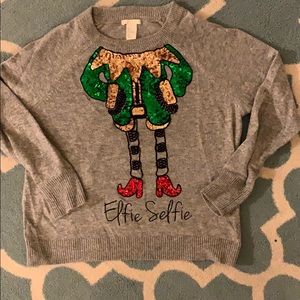 Christmas sweater - Elfie Selfie